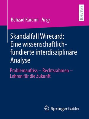 cover image of Skandalfall Wirecard